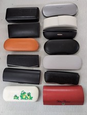 Konvolut Brillenetui, Designer, Paloma Picasso, Aston Martin, gebraucht 