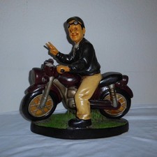 Figur Motorrad Motorradfahrer