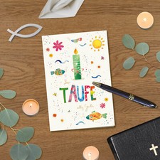 PremiumLine Taufkarte 2 Stk