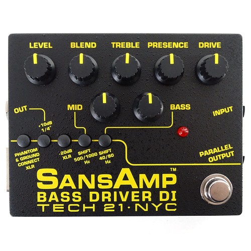 Tech21 sansamp bass driver - bass, di