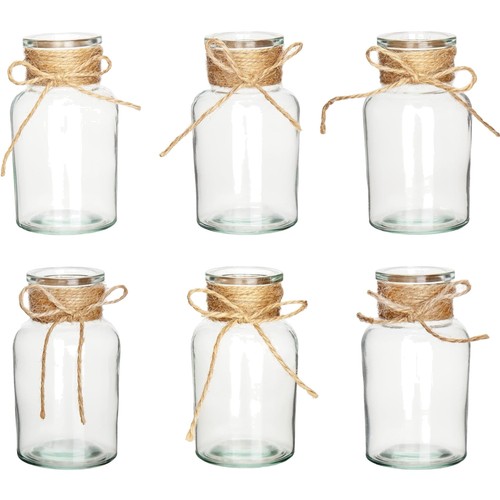 Mini glasvasen set - set,, 6