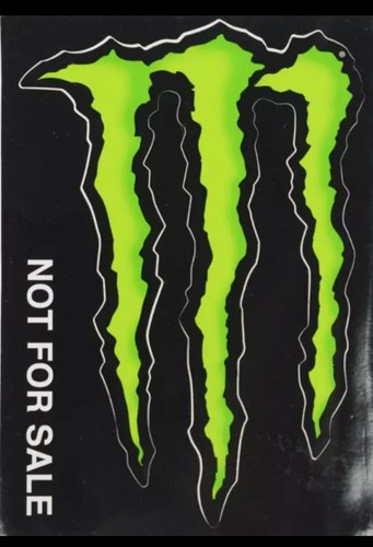Monster energy sticker - energy, kralle