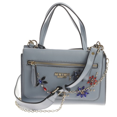 Twin set schultertasche blau - twin,