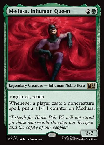 Mtg medusa inhuman queen - medusa,,