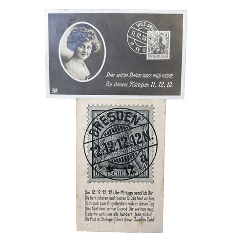 Postkarten datum - 2,
