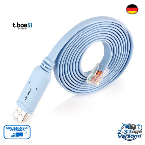 Usb rj45 konsolenkabel 8m - usb,