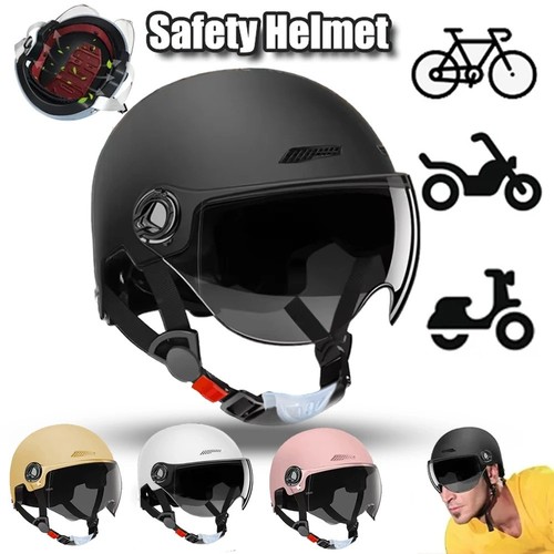 Offener motorradhelm mit - offener,