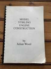 Model Stirling Engine Construction - By Julian Wood - Ring Bound Paperback