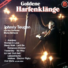 Jonny Teupen Und Das Orchester Bruno Bertone - Goldene Harfenklänge 2LP '