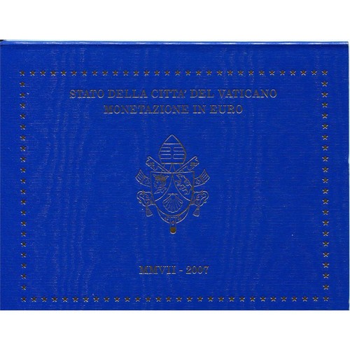 Euro serie vatikan 2007 - serie, fdc