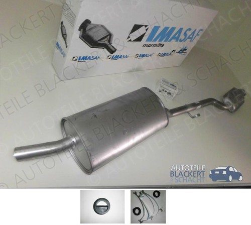 Imasaf esd auspuff - esd, endtopf