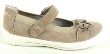 SUPERFIT Mädchen Ballerina  Veloursleder  KLETT  Gummizug  beige