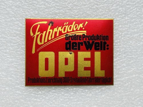 Blechschild türschild opel - blechschild,
