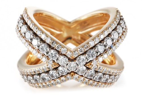 Ring leo wittwer - 93, brillanten