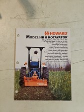 Vintage Howard HR8 Rotavator
