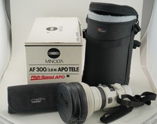 Minolta AF 300 mm F/2,8 High-Speed APO Tele, sehr guter Zustand, OVP