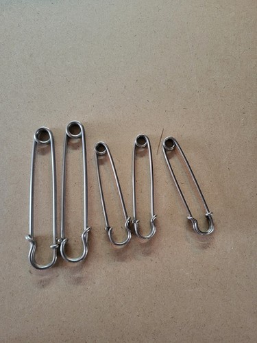 Vintage kilt pins 5er - kilt, set