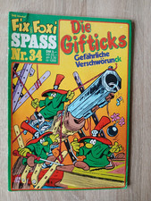 Fix und Foxi Spass Band 34 : Die Gifticks von 1977