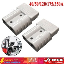 2x Gabelstapler-Batteriestecker Anderson 40/50/120/175/350A Ladestecker-Set