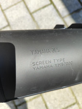 Original Auspuff für YAMAHA Raptor Quad YFM 700R nagelneu unbenutzt schwarz