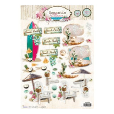 2 Stk. 3D Stanzbogen Papier