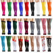 Sexy Strumpfhose -halterlos- Overknee Strümpfe - Party Kostüm Fasching Karneval