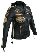 Damen motorrad lamm - lamm, leder