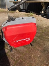 Rothenberger Rohrreinigungsmaschine R600 und Spirale