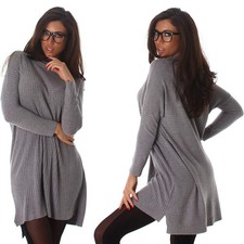 Damen Pullover Longpulli