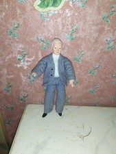 Nostalgie Caco Puppe-Biegepuppe-Puppenhaus-Puppenstube-doll-poupee