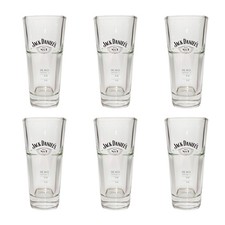 6x Jack Daniels Whiskey Glas