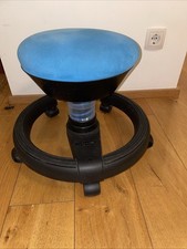 Drehhocker blau für