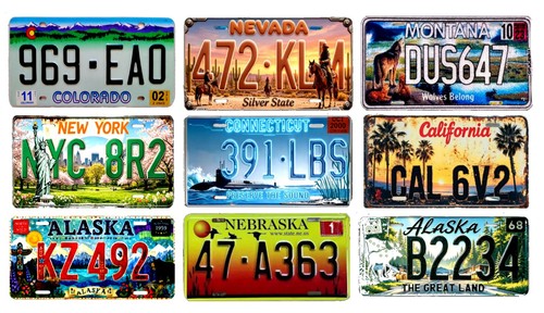 Usa nummernschild us - usa, *