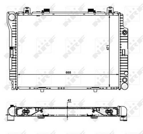Kühler w126 3 - kÜhler,