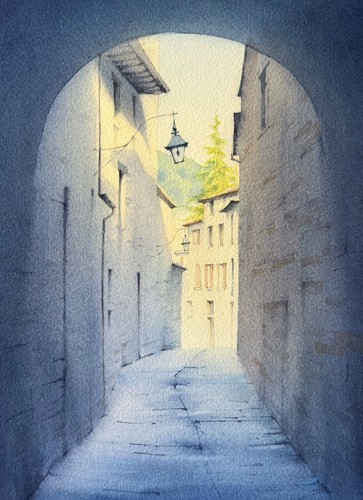 Originales gemälde aquarell - gemälde,,