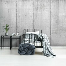 Vlies Fototapete Beton Loft grau Betonoptik Steinwand Wohnzimmer TAPETE XXL 2