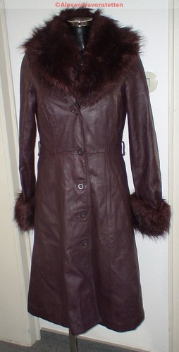 Clothes ledermantel mit - clothes,