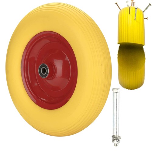 Schubkarrenrad gummi 390mm - gummi,