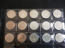 15 x 5 DM Gedenkmünzen 1979 -