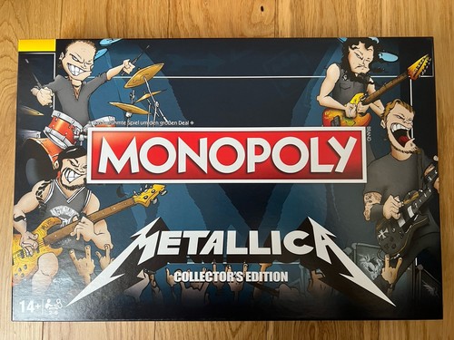 Metallica monopoly brettspiel - monopoly,