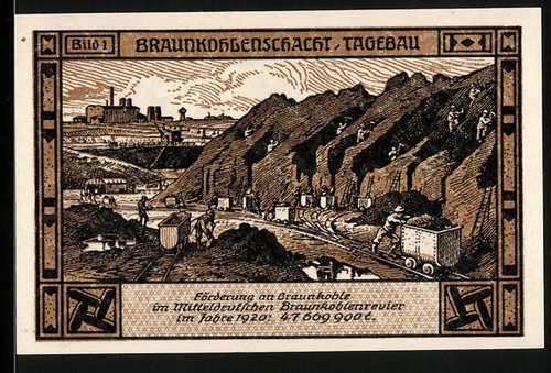 Notgeld bitterfeld 1921 50 - bitterfeld,, 1921,