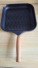 Quadratische Grillpfanne Aluguss 28 cm