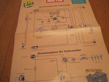 Stromlaufplan für Lichtanlage