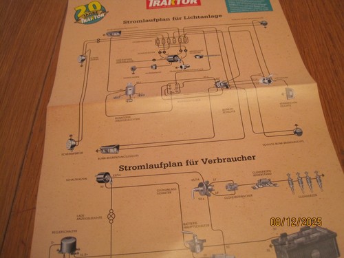 Stromlaufplan für lichtanlage - für,