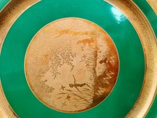 Teller mit Goldgravur Karlsbad/ Wien