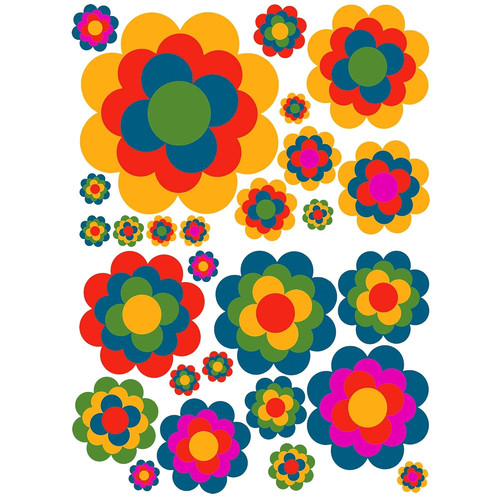 Autoaufkleber blumen - autoaufkleber,