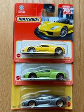 3x Matchbox Porsche 918 Spyder ungeöffnet + OVP
