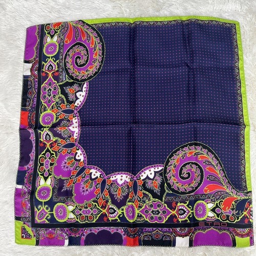 Etro seidentuch paisley punkte - etro,
