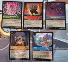 5 Disney Lorcana Liga Promo Karten Herz Aus Stahl Meerleute Sisu Set 9 Deutsch