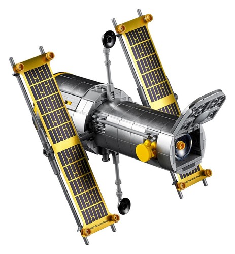 Lego hubble teleskop aus set - hubble,
